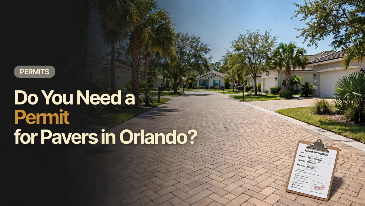 Do You Need a Permit for Pavers in Orlando?