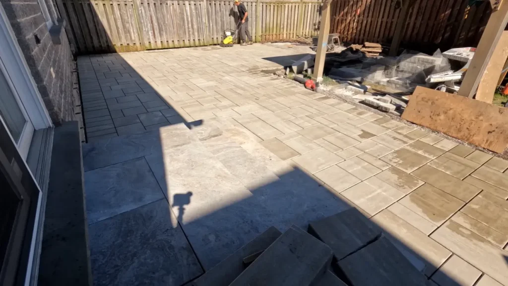 Large-Format Patio